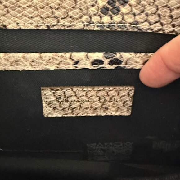 Snakeskin Patterned Chain Bag Massimo Dutti Massimo Dutti - Picture 4 of 5